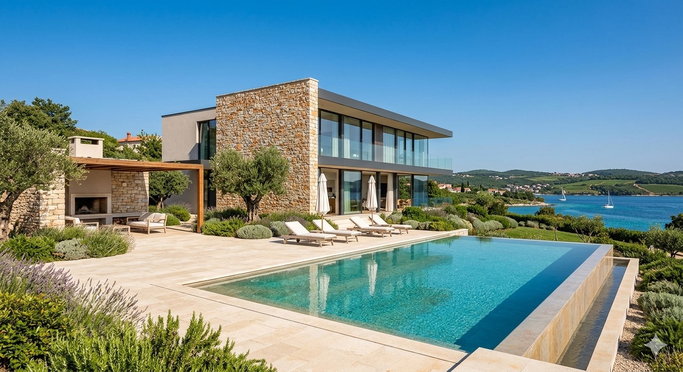 Gradnja kuće u Istri - Ključ u ruke ili Roh-bau