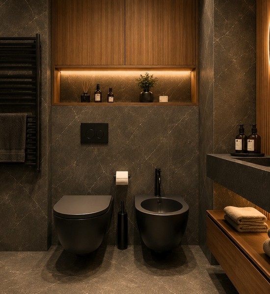 Model kupaonice 750 - KL - ugradnja ugradbenog vodokotlića i viseće wc školjke - Avantgard Homes adaptacije kupaonica.